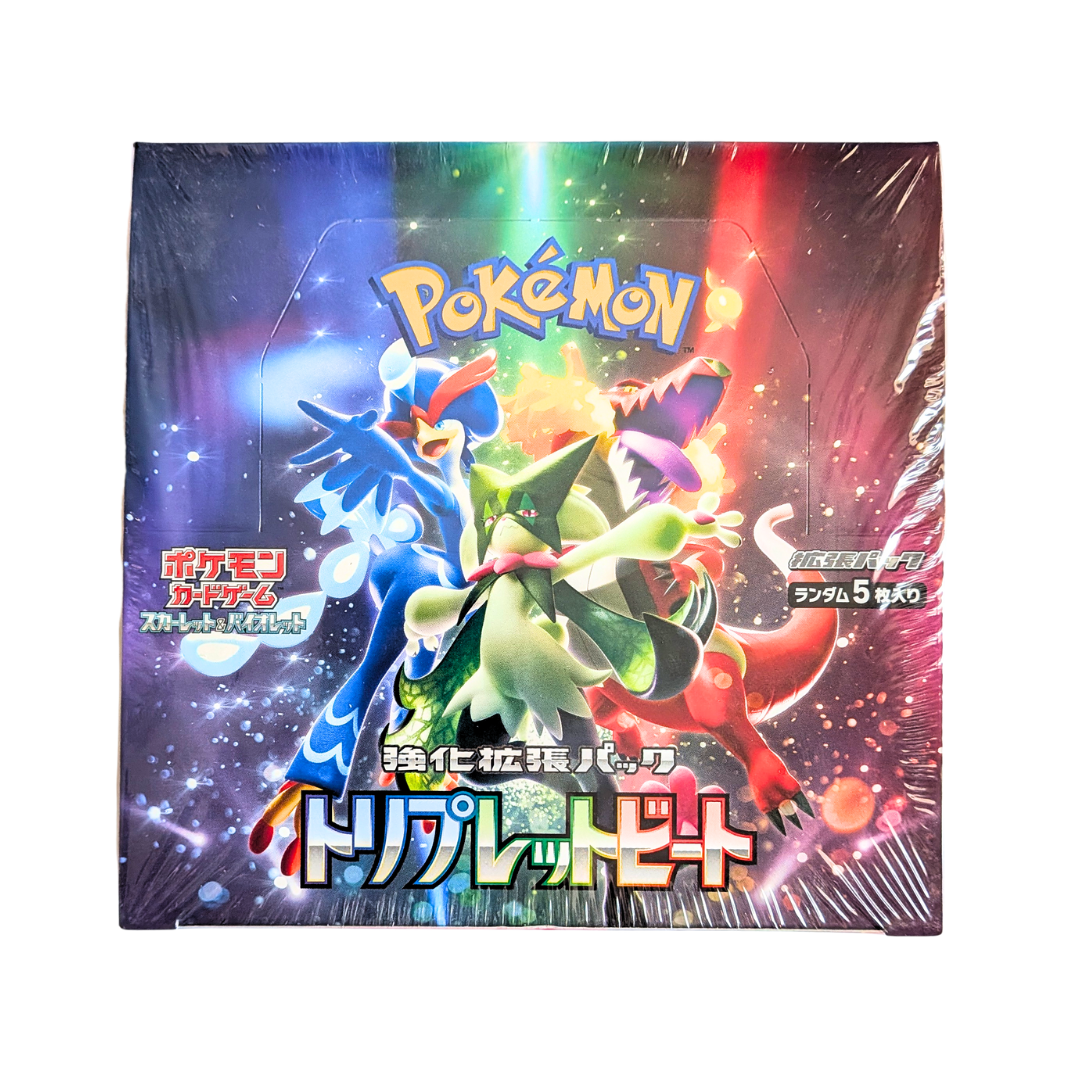 Pokemon Triplet Beat Booster Box Japanese sealed