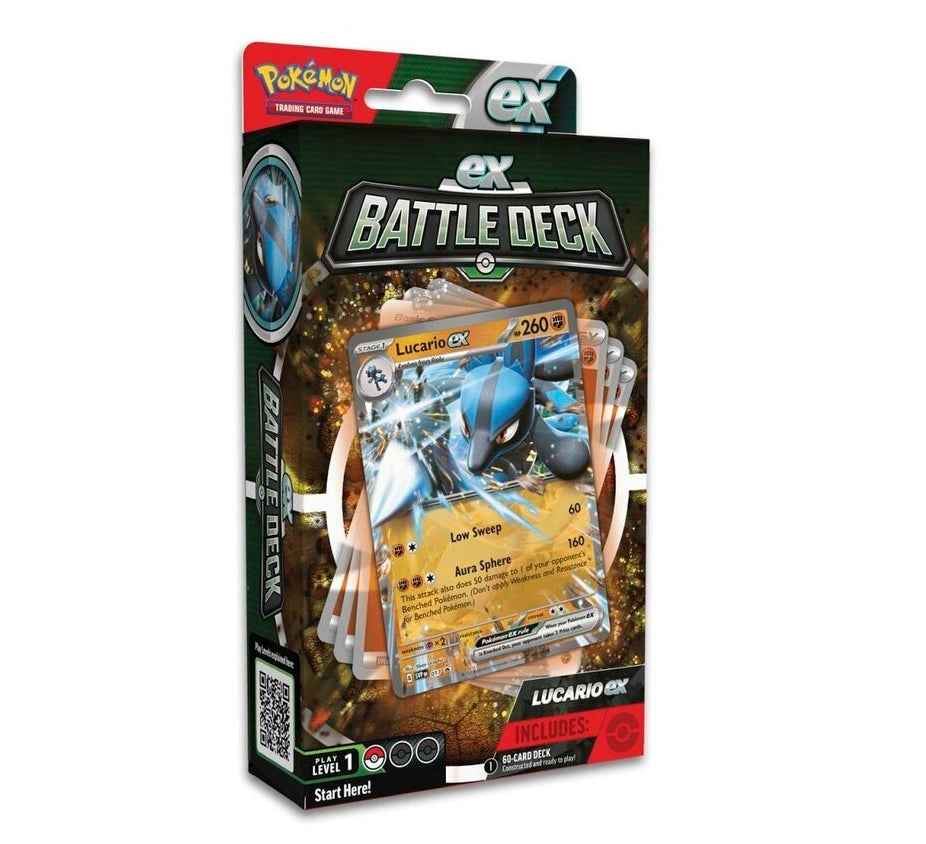 Lucario Ex Battle Deck Pokemon TCG