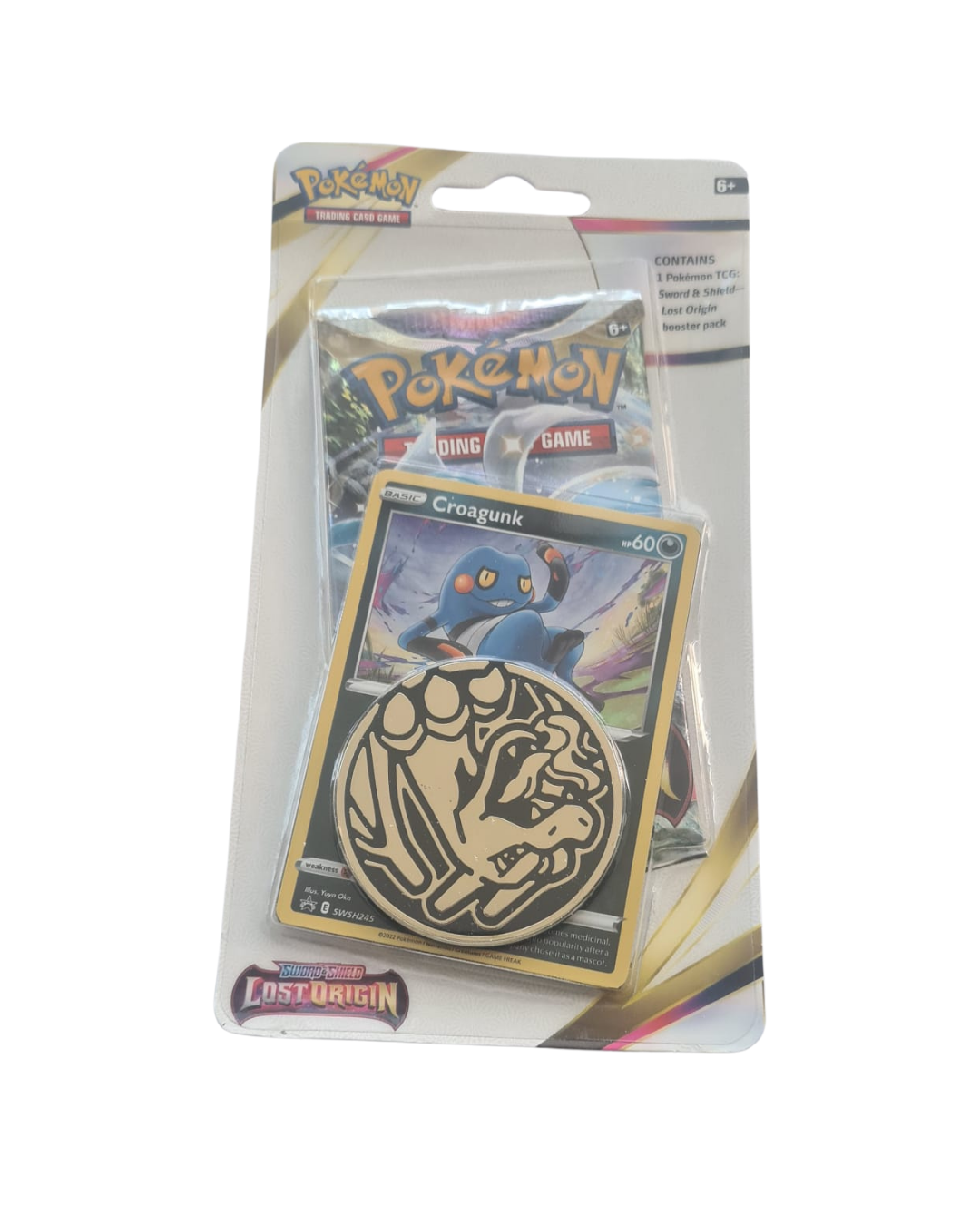 Pokemon Lost Origins Blister Pack Croagunk promo