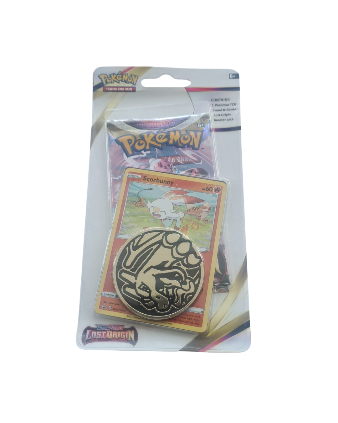 Pokemon Lost Origins Blister Pack Scorbunny Promo