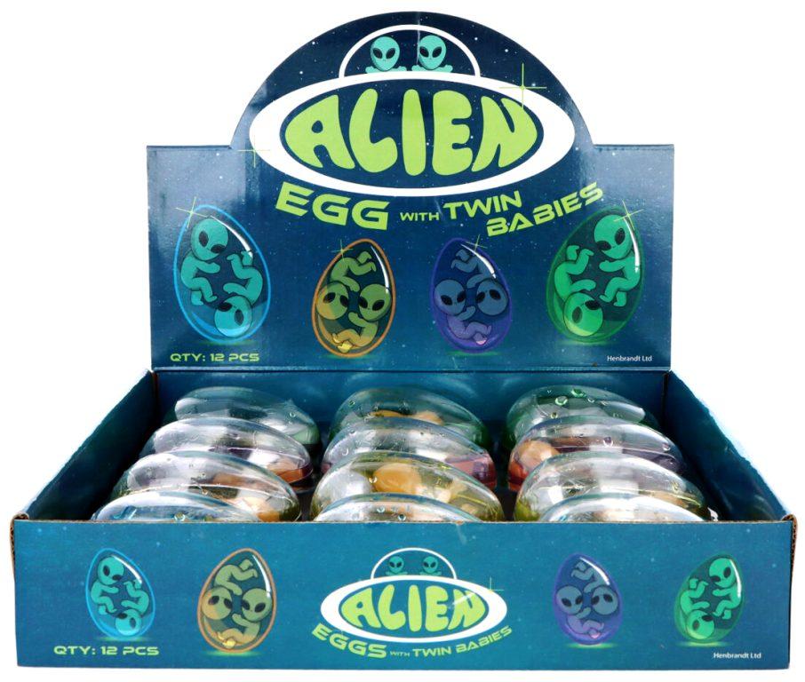 Alien Twin Babies Eggs in Goo