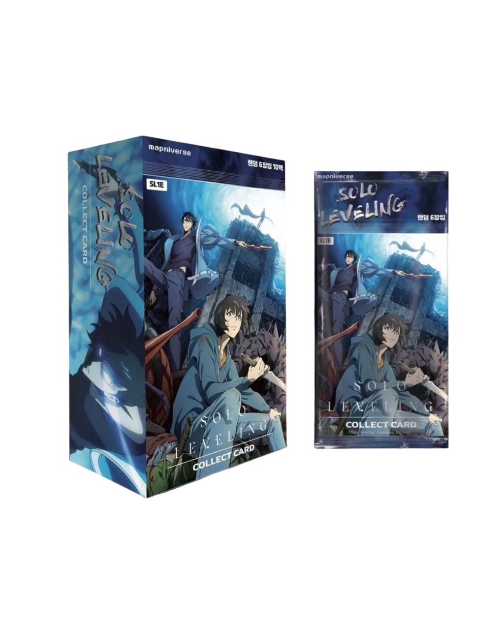 Solo Leveling Vol 1 Korean Booster Box Collect Card
