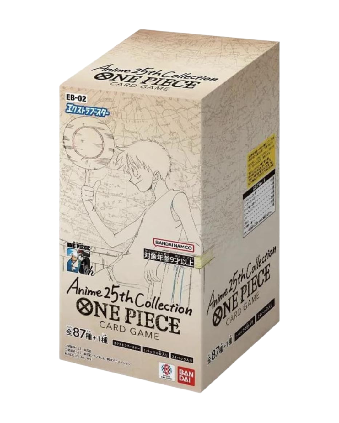 One Piece EB-02 Anime 25th Collection Japanese Booster Box