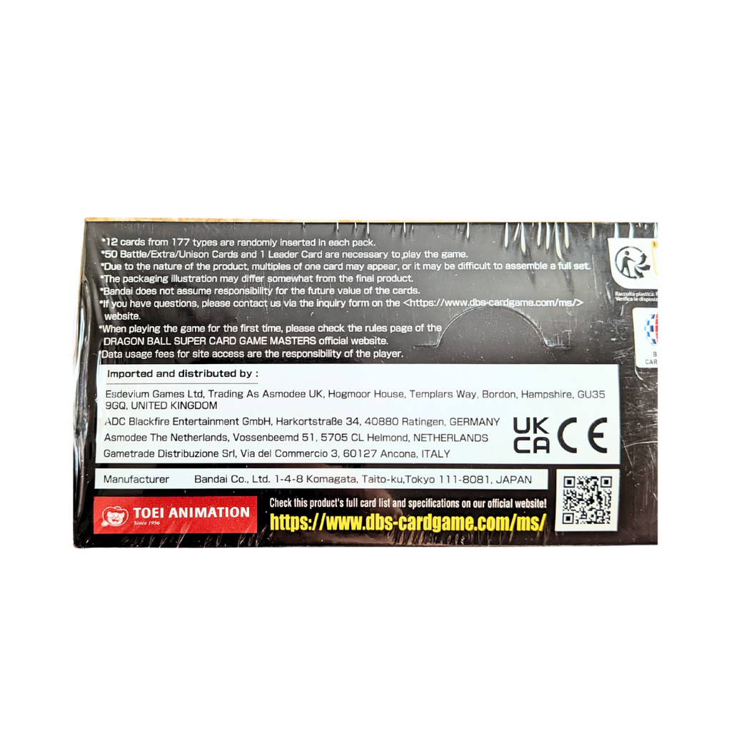 Dragon Ball Super CG Masters - Ultra-Bout Series Set 01 - Prismatic Clash (B28) - Booster Box (24x Packs)