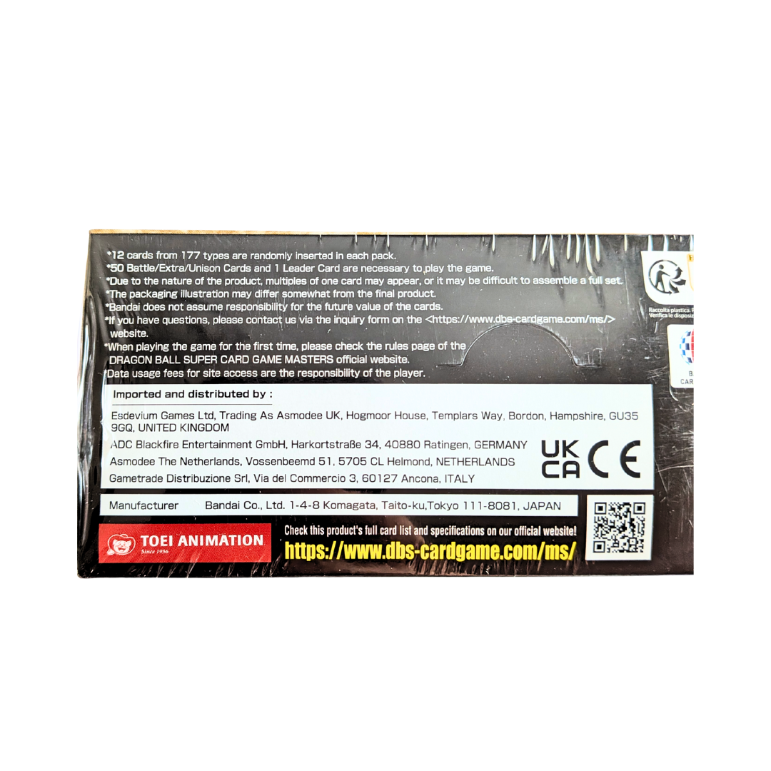 Dragon Ball Super CG Masters - Ultra-Bout Series Set 01 - Prismatic Clash (B28) - Booster Box (24x Packs)