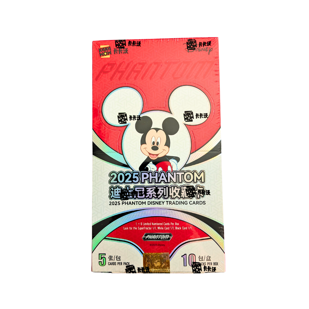 Kakawow Disney Phantom 2025 Hobby Box Chinese Edition Sealed