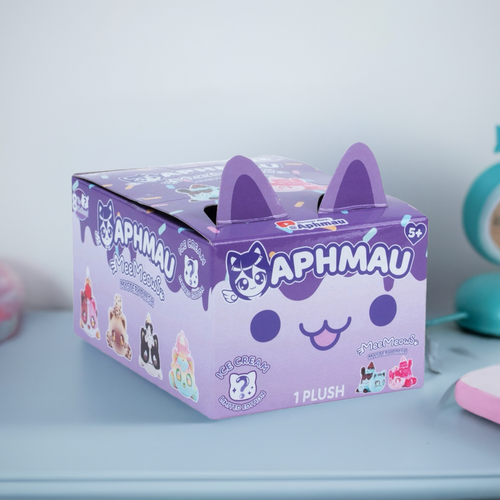 Aphmau Mystery Ice Cream MeeMeows Collectible Cat Plushie
