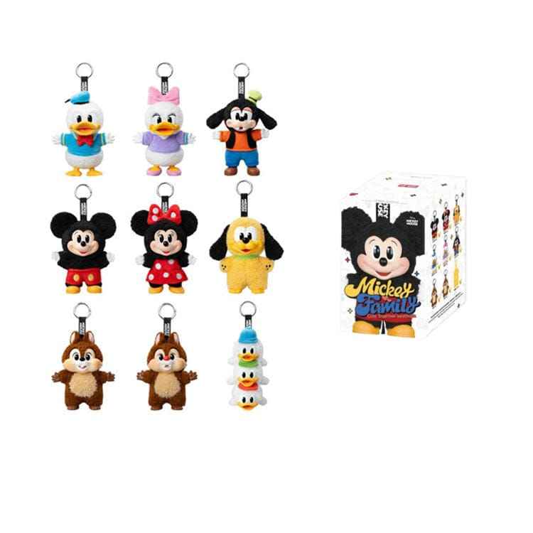 Mickey Family Cute Together POP MART Keychain Blind Box