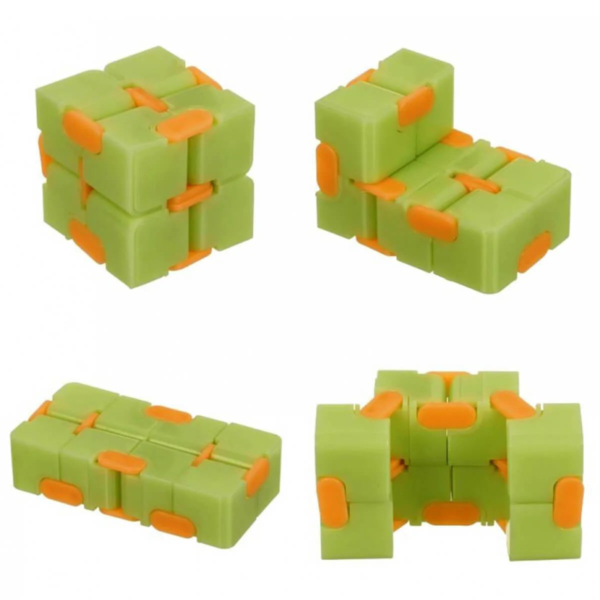 Infinity Cube Glow in the Dark Fidget Toy