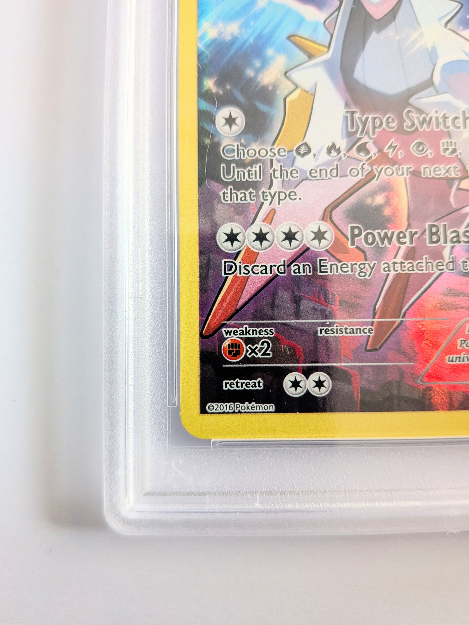 Pokemon ARCEUS PSA 8 XY Black Star Promo trading card #XY116