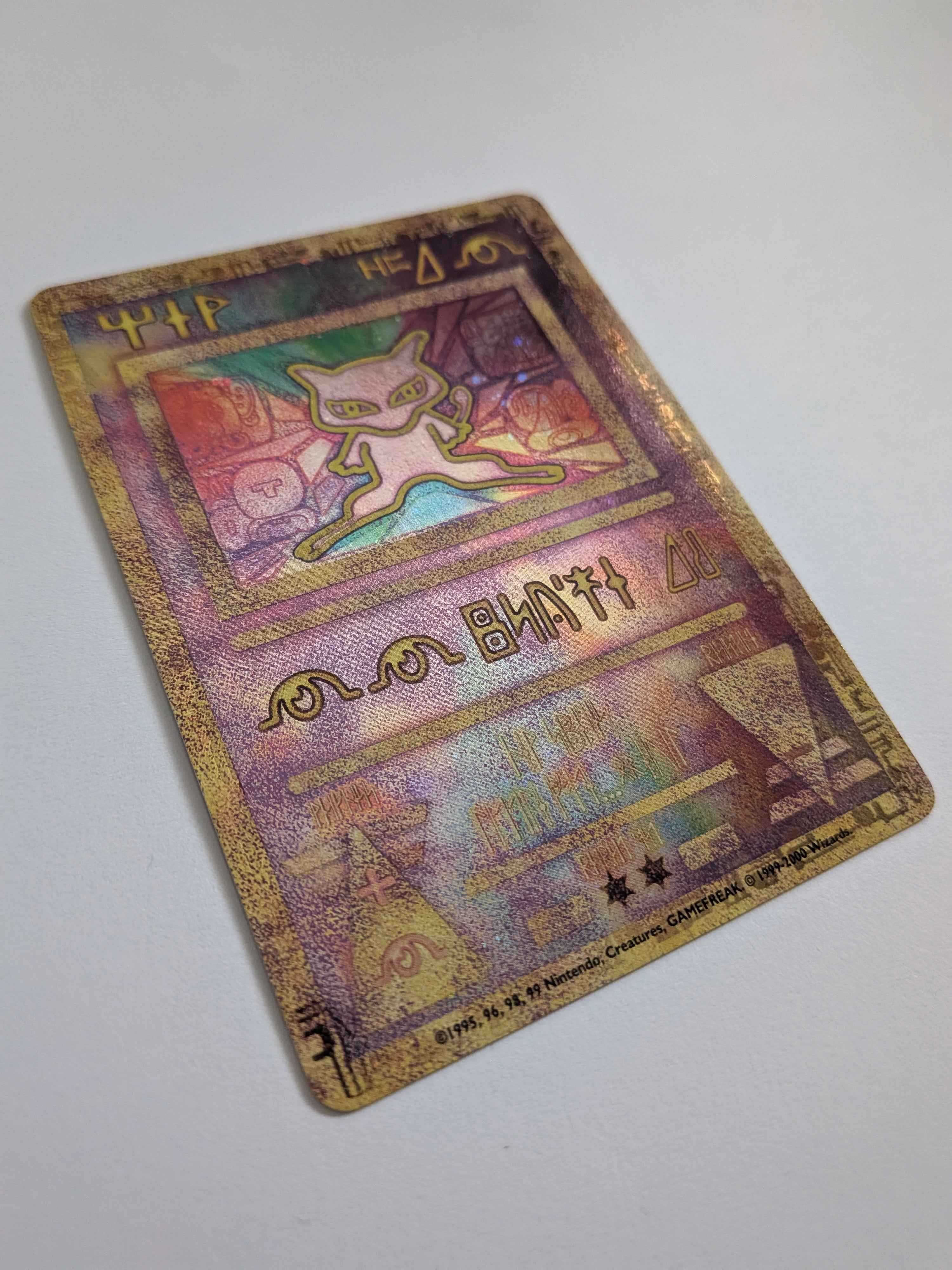 Pokemon Ancient Mew Card 1999 - Mint Condition Movie Promo for Collectors