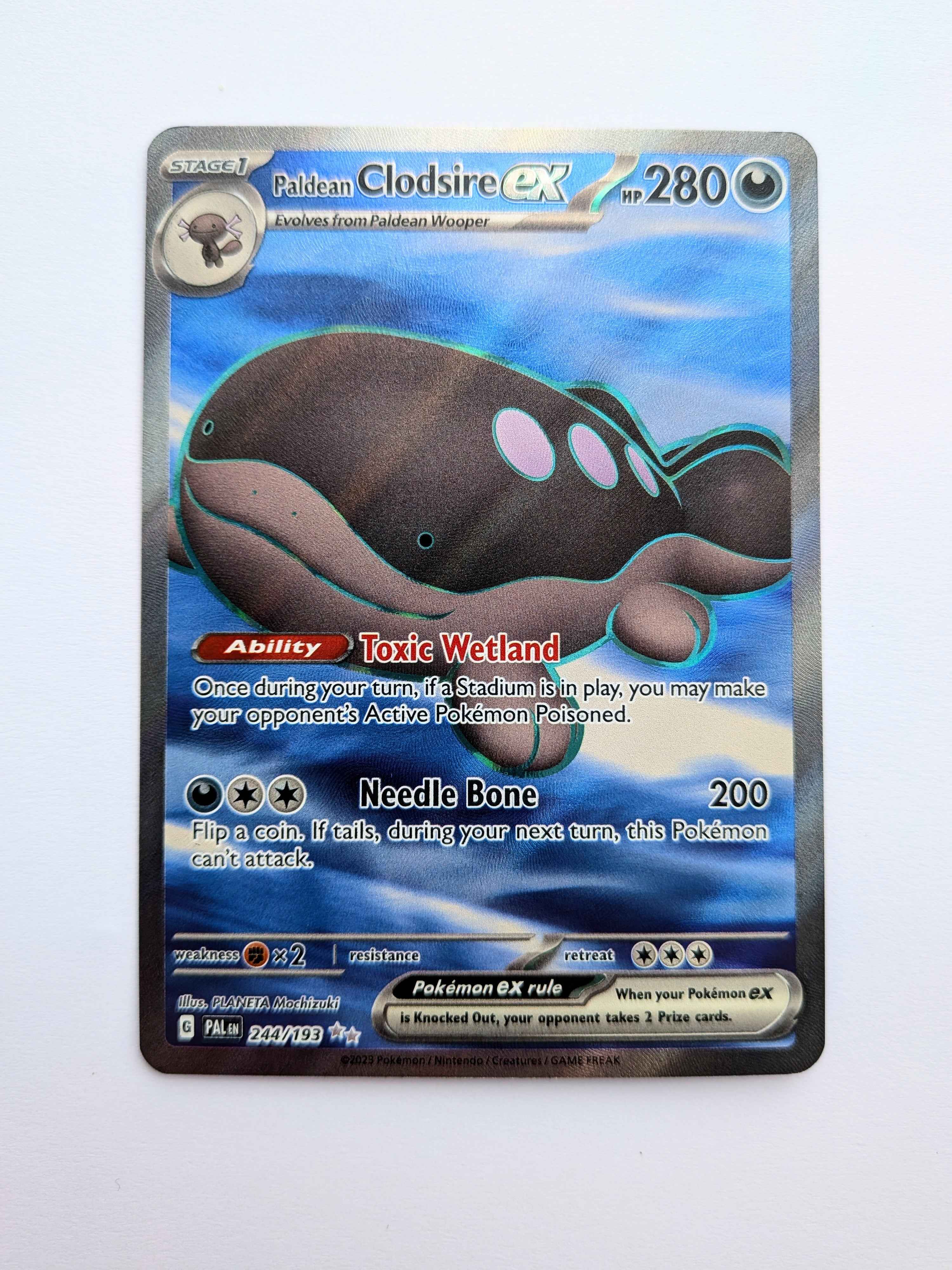 Paldean Clodsire Ex UR 244/193