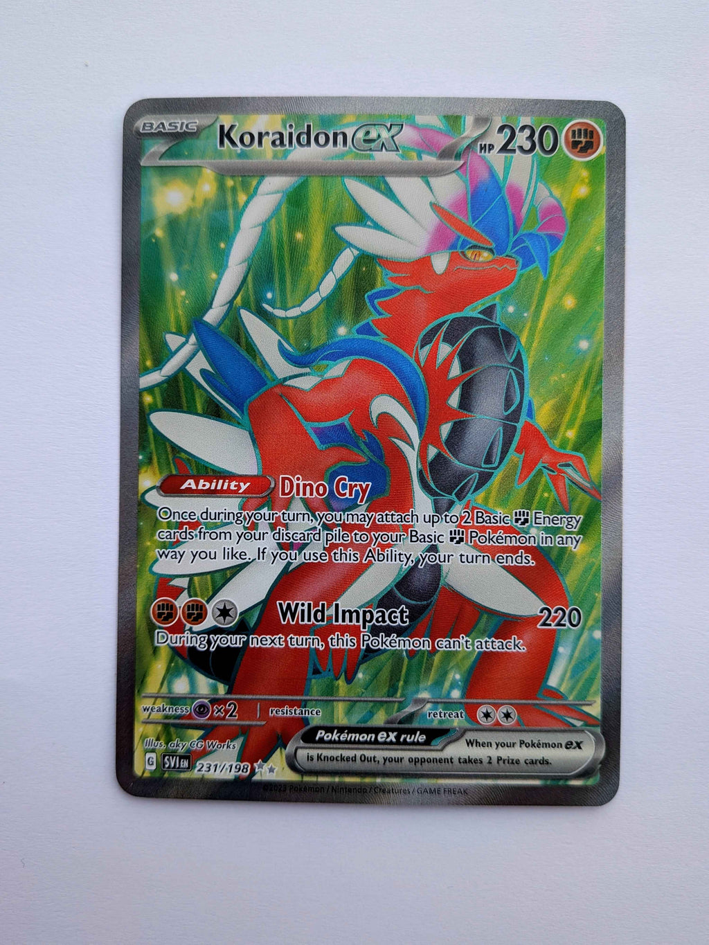 Koraidon Ex UR 231/198