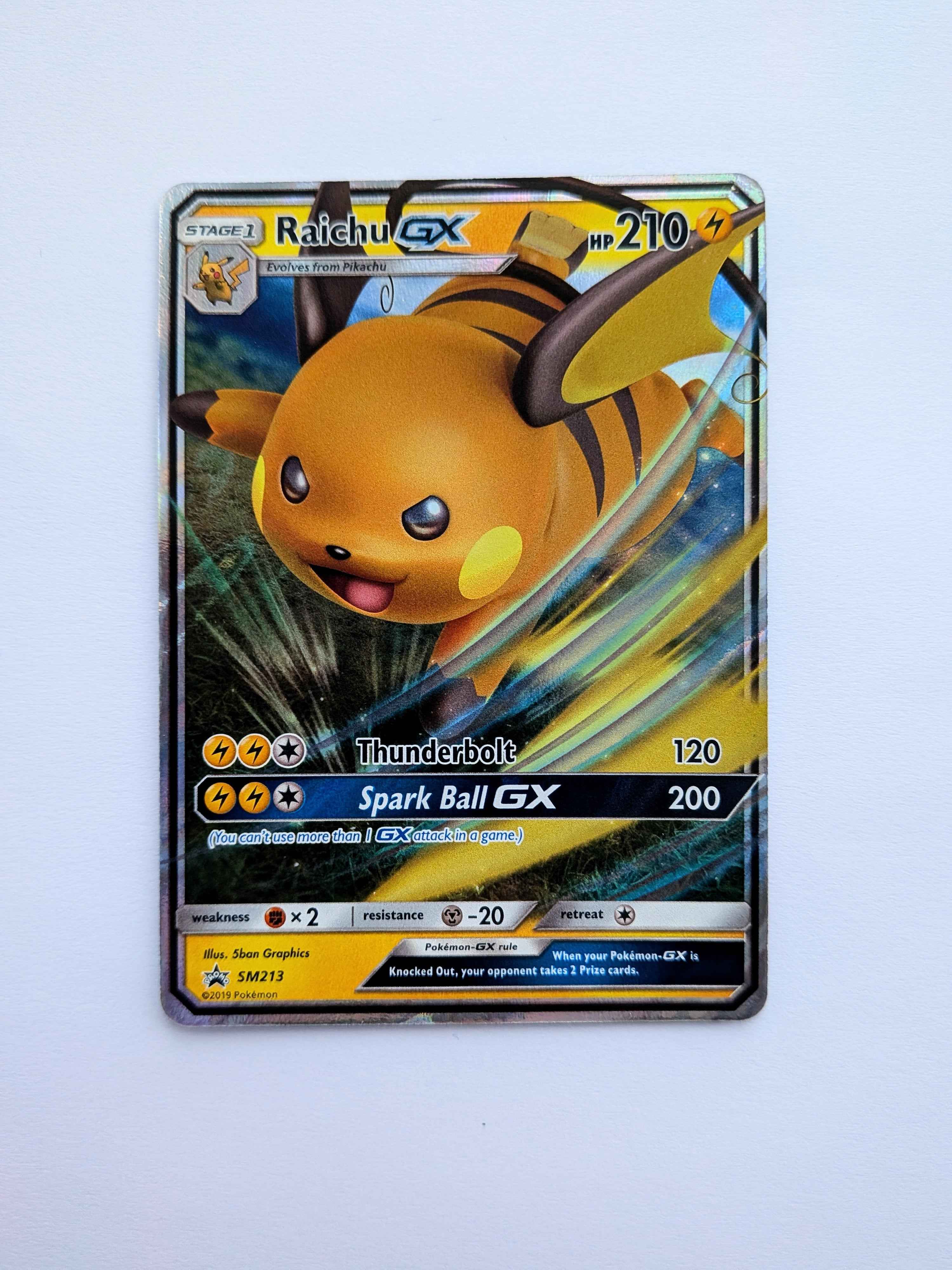 Raichu GX Promo SM213