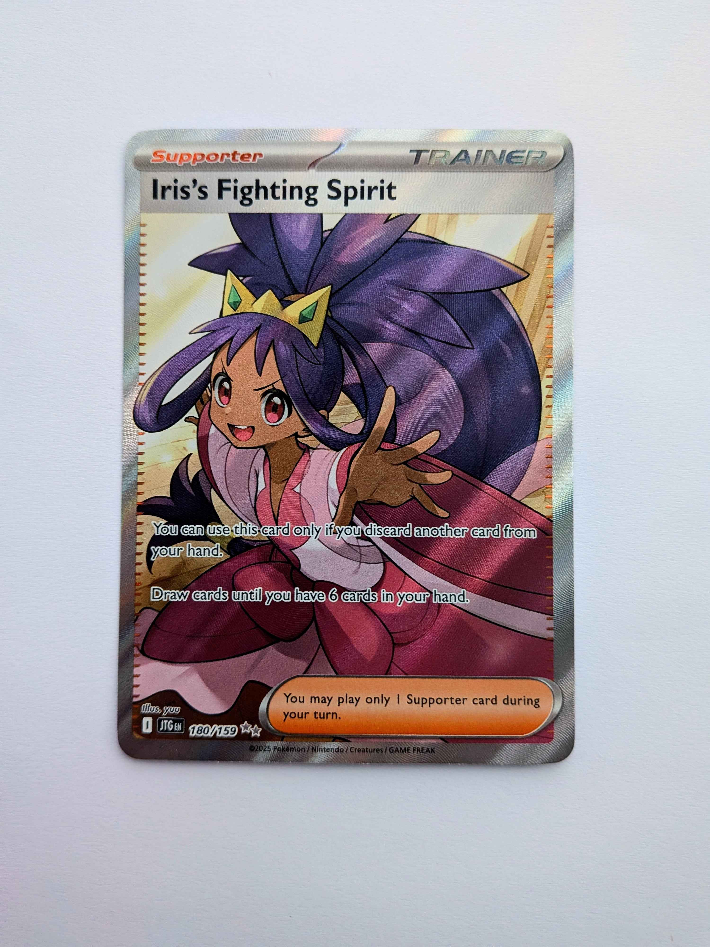 Iris's Fighting Spirit UR 180/159