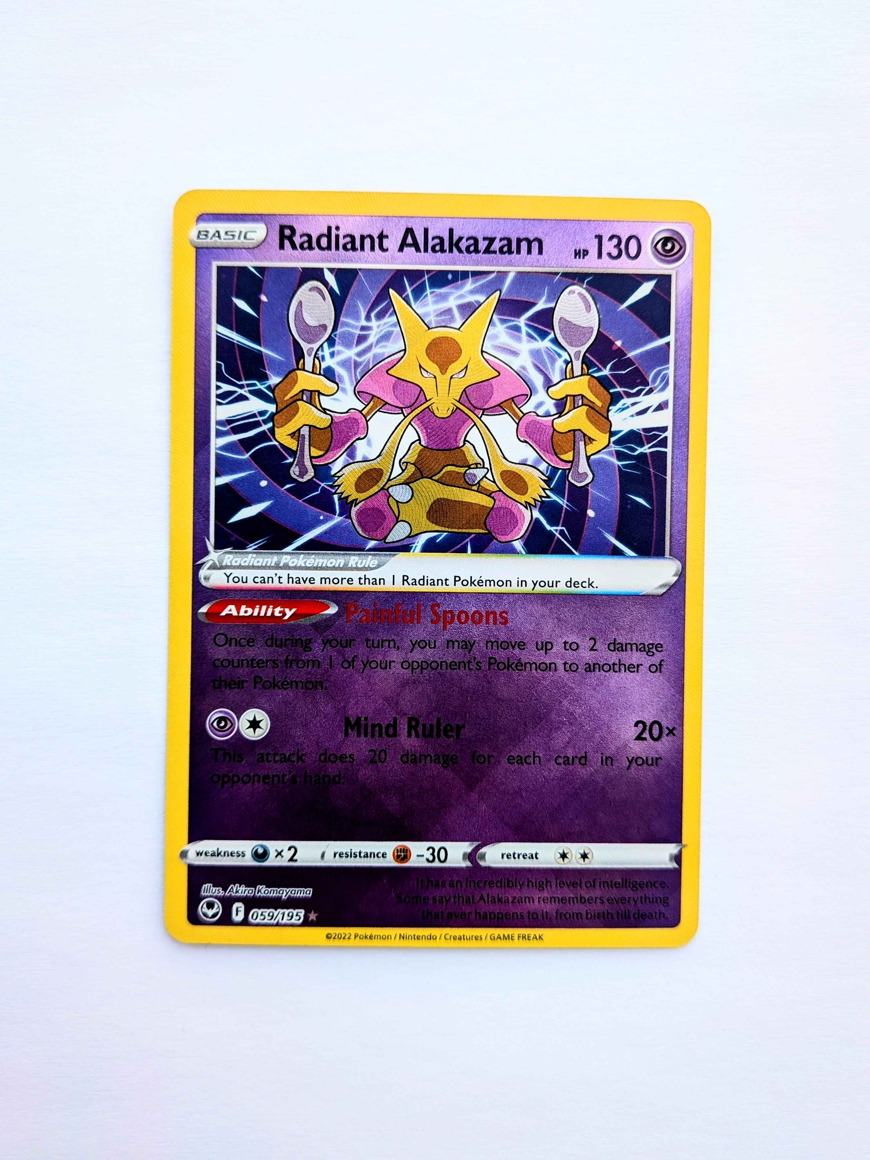 Radiant Alakazam 059/195