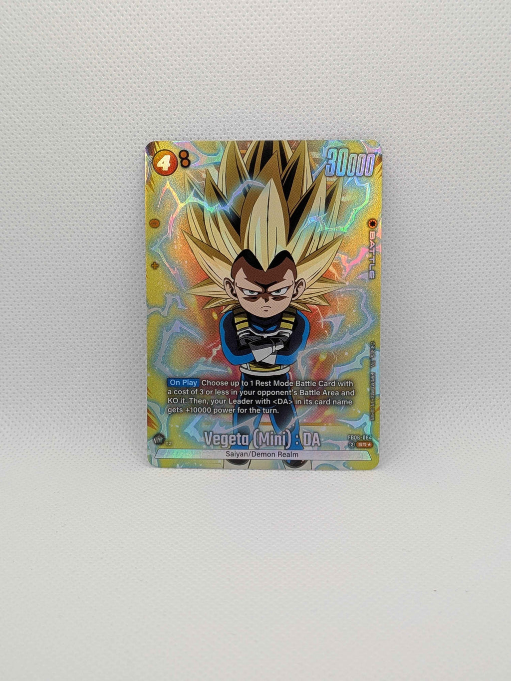 Vegeta (mini) : DA FB06 084 SR*