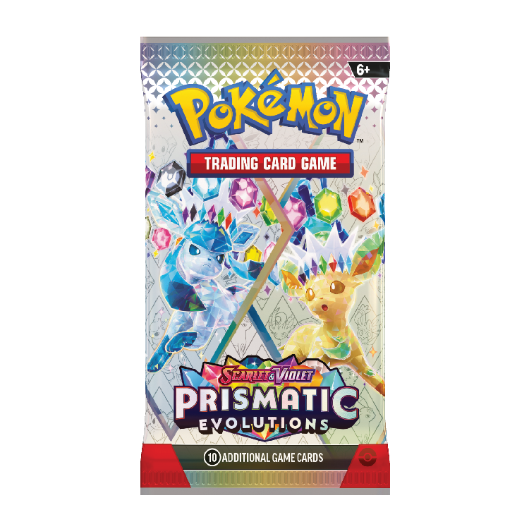 Prismatic Evolution Booster Bundle - Containing 6 packs SEALED
