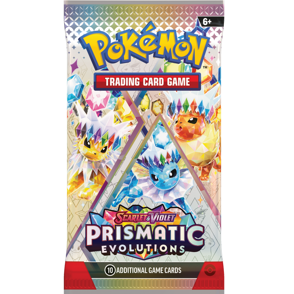 Prismatic Evolution Booster Bundle - Containing 6 packs SEALED