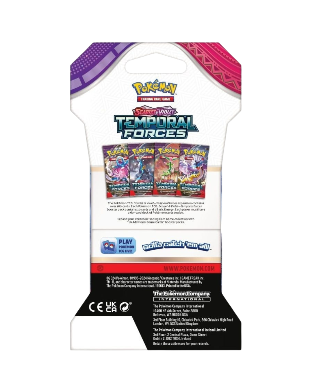 Pokemon Temporal Forces Sleeved Blister Pack