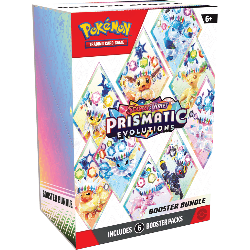 Prismatic Evolution Booster Bundle - Containing 6 packs SEALED