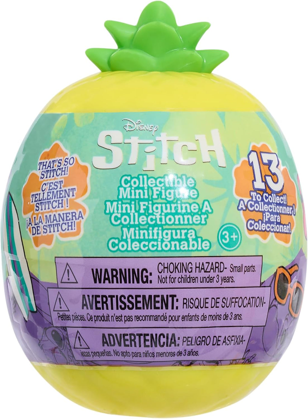 Disney Stitch Mystery Pineapple Surprise Collectible
