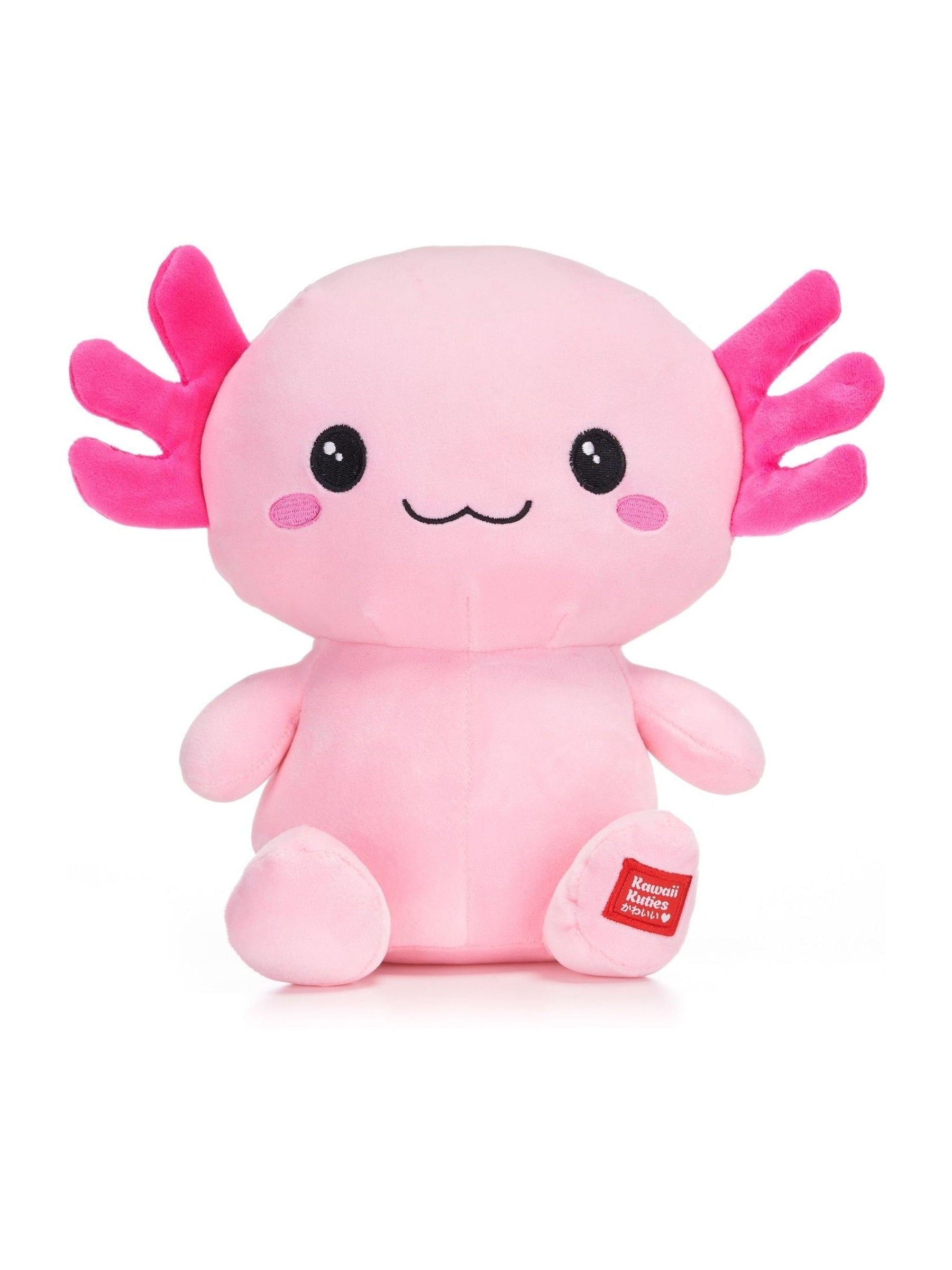 Kawaii Kuties Pink Axolotl Plush - Kai 10"
