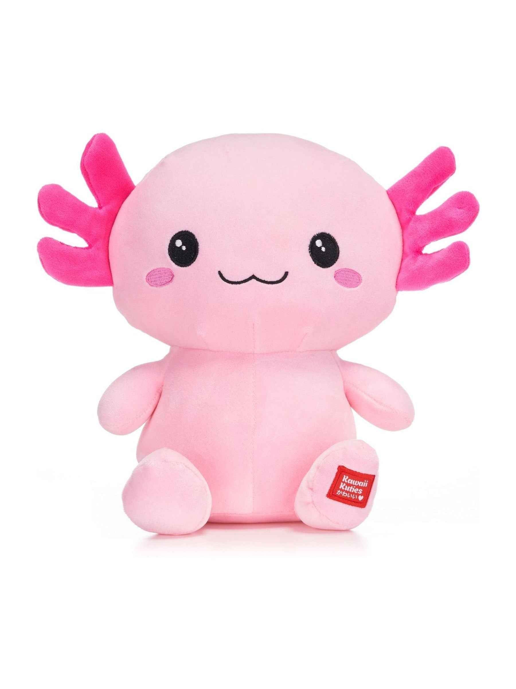 Kawaii Kuties Pink Axolotl Plush - Kai 10"