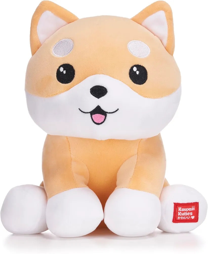 Official Kawaii Kuties Shibu Inu Dog Soft Squishy Plush - Yukio 10"