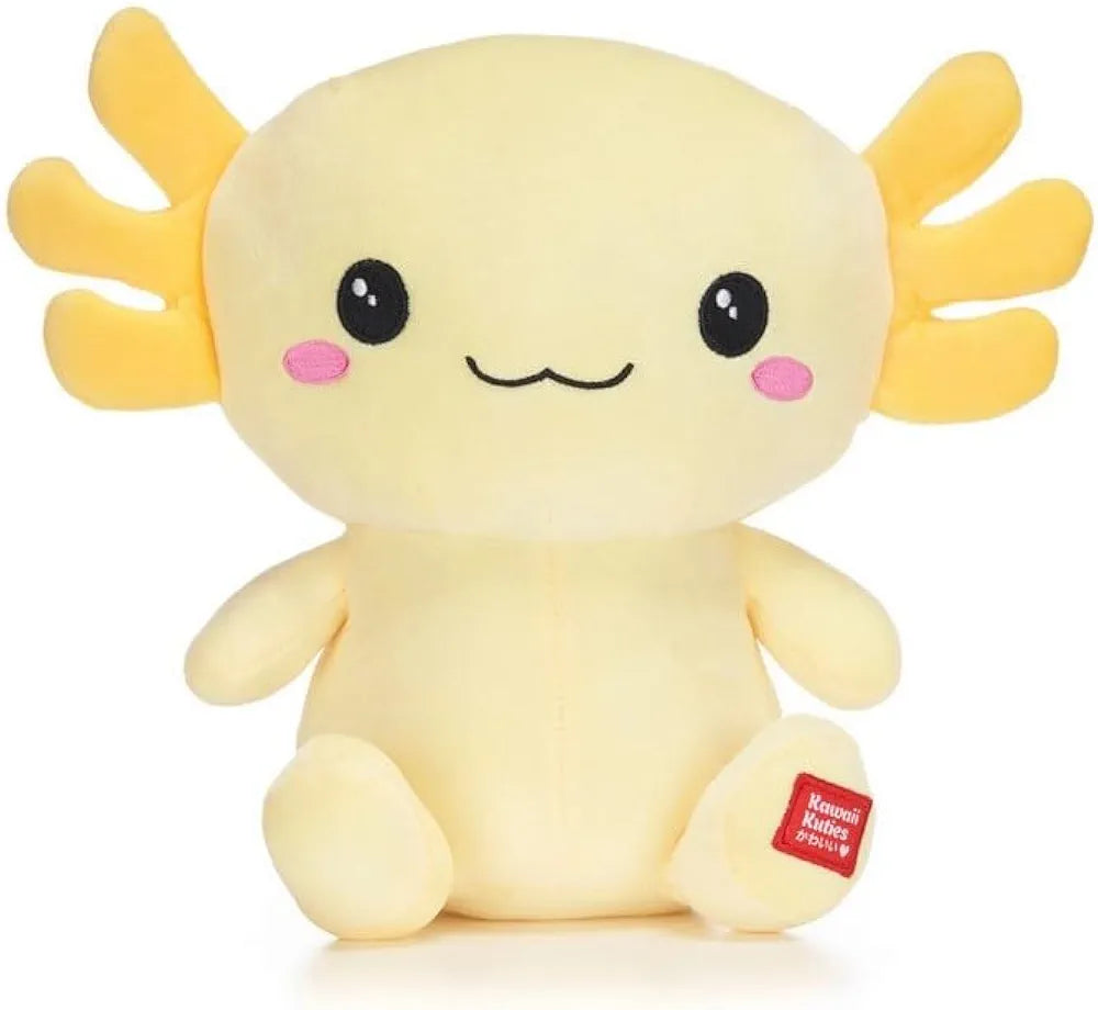 Official Kawaii Kuties Yellow Axolotl Soft Plush - Kai 10"