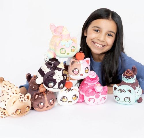 Aphmau Mystery Ice Cream MeeMeows Collectible Cat Plushie