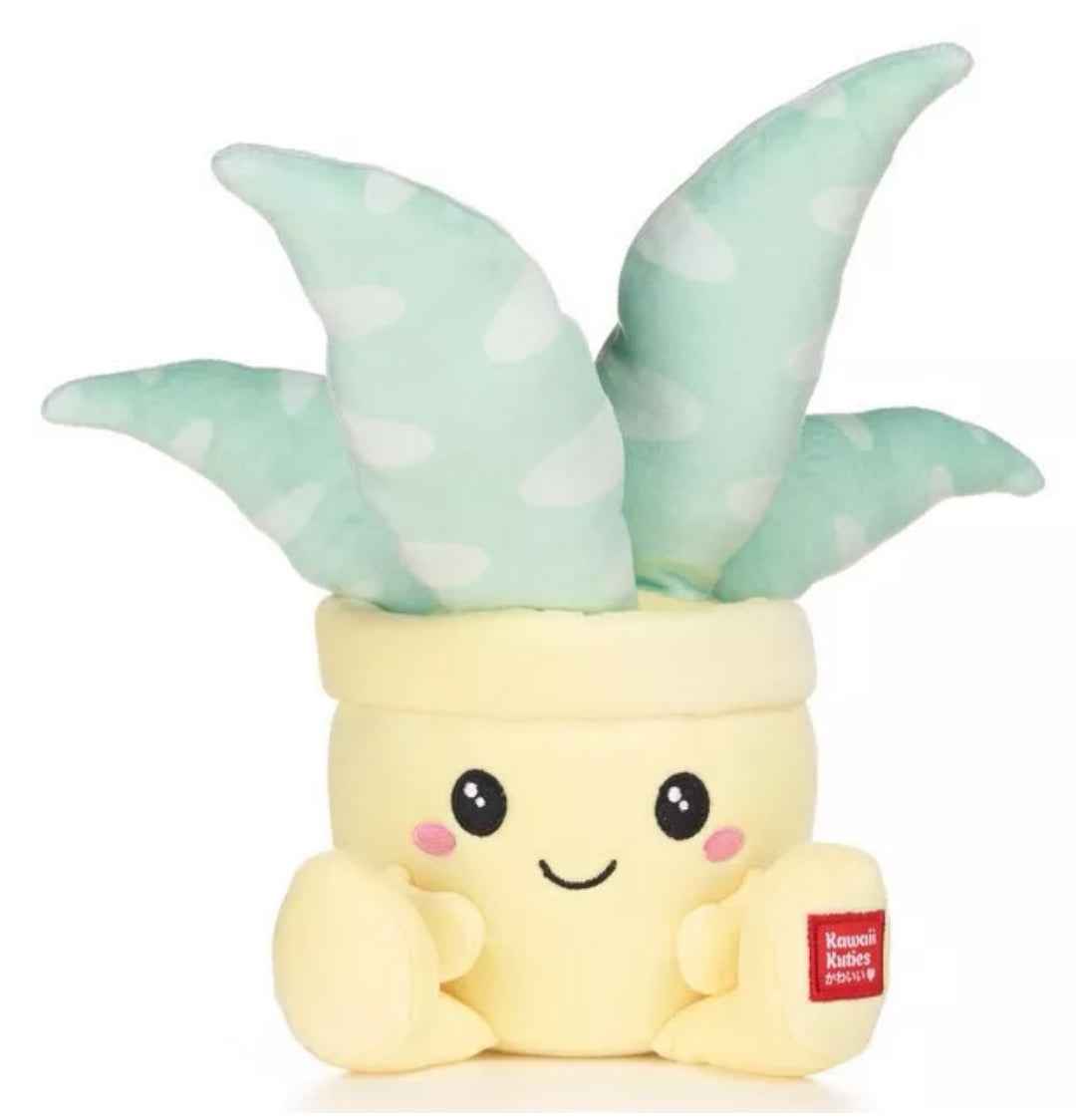 Official Kawaii Kuties Yellow Aloe Vera Soft Plush - 9.5"