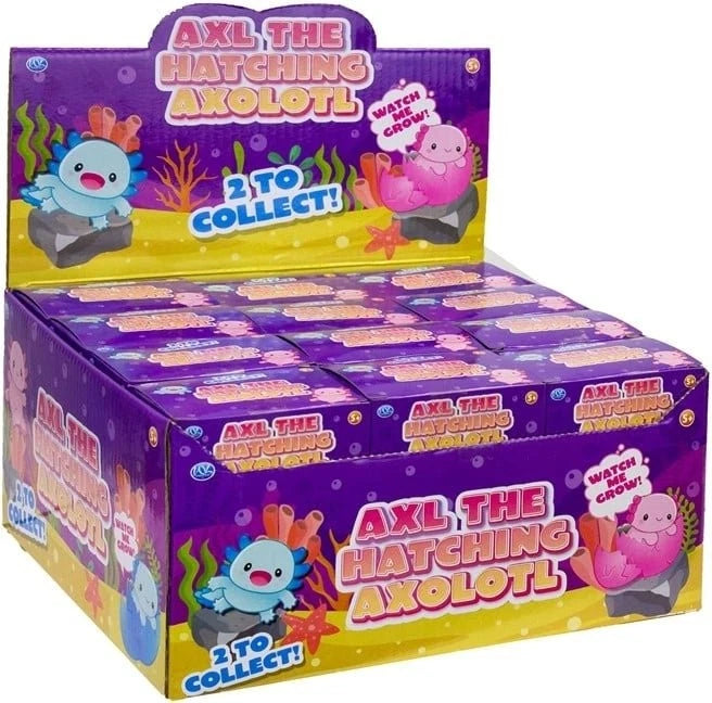 Hatch and Grow Axolotl Eggs - Pink or Blue