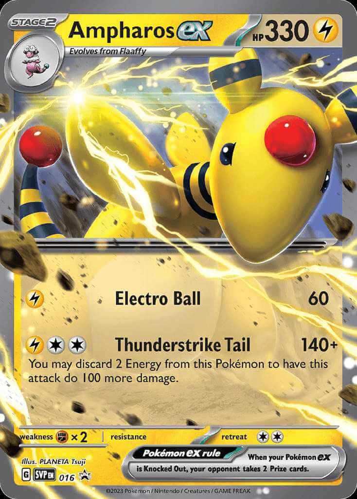 Ampharos Ex Battle Deck Pokemon TCG